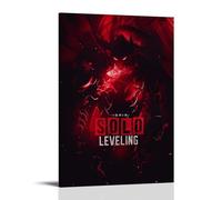 TSNKNP Solo Leveling Igris Fanart Póster Pintura Decorativa Lienzo Arte de Pared Salón Póster Dormitorio Pintura, Arte de Pared Impresión de Imagen Moderna Decoración de Habitación Familiar 40 x 60 cm