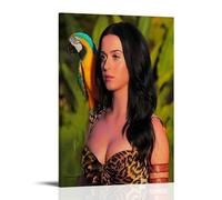 TSNKNP Star Katy Perry Póster Pintura Decorativa Lienzo Arte de Pared Salón Póster Dormitorio Pintura, Arte de Pared Impresión de Imagen Moderna Decoración de Habitación Familiar 08 x 12 Pulgadas (20