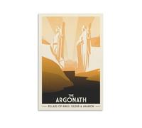 TSNKNP The Argonath Pillars of Kings Poster Pintura Decorativa Lienzo Arte de Pared Salón Póster Dormitorio Pintura, Arte de Pared Impresión de Imagen Moderna Decoración de Habitación Familiar 08 x 12