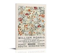 TSNKNP WILLIAM MORRIS Póster de Victoria y Museo Pintura Decorativa Lienzo Arte de Pared Salón Póster Dormitorio Pintura, Arte de Pared Impresión de Imagen Moderna Decoración de Habitación Familiar 40