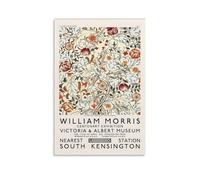 TSNKNP WILLIAM MORRIS Póster de Victoria y Museo Pintura Decorativa Lienzo Arte de Pared Salón Póster Dormitorio Pintura, Arte de Pared Impresión de Imagen Moderna Decoración de Habitación Familiar 40