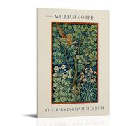TSNKNP William Morris The Birmingham Museo Póster Pintura Decorativa Lienzo Arte de Pared Sala de Estar Póster Dormitorio Pintura, Arte de Pared Impresión de Imagen Moderna Decoración de Habitación