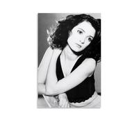 TSNKNP Winona Ryder Star Póster Pintura Decorativa Lienzo Arte de Pared Salón Póster Dormitorio Pintura, Arte de Pared Impresión de Imagen Moderna Decoración de Habitación Familiar 08 x 12 Pulgadas