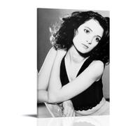 TSNKNP Winona Ryder Star Póster Pintura Decorativa Lienzo Arte de Pared Salón Póster Dormitorio Pintura, Arte de Pared Impresión de Imagen Moderna Decoración de Habitación Familiar 08 x 12 Pulgadas