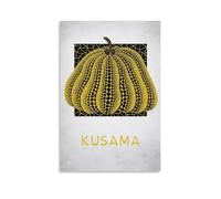 TSNKNP Yayoi Kusama Fan Póster Pintura Decorativa Lienzo Arte de Pared Salón Póster Dormitorio Pintura, Arte de Pared Impresión de Imagen Moderna Decoración de Habitación Familiar 08 x 12 Pulgadas (20