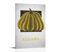 TSNKNP Yayoi Kusama Fan Póster Pintura Decorativa Lienzo Arte de Pared Salón Póster Dormitorio Pintura, Arte de Pared Impresión de Imagen Moderna Decoración de Habitación Familiar 24 x 36 Pulgadas (60