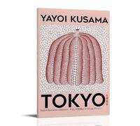 TSNKNP Yayoi Kusama Fanart Póster Pintura Decorativa Lienzo Arte de Pared Salón Póster Dormitorio Pintura, Arte de Pared Impresión de Imagen Moderna Decoración de Habitación Familiar 40 x 60 cm (40 x
