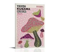 TSNKNP Yayoi Kusama Póster Pintura Decorativa Lienzo Arte de Pared Salón Póster Dormitorio Pintura, Arte de Pared Impresión de Imagen Moderna Decoración de Habitación Familiar 08 x 12 Pulgadas (20 x