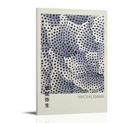 TSNKNP Yayoi Kusama Póster Pintura Decorativa Lienzo Arte de Pared Salón Póster Dormitorio Pintura, Arte de Pared Impresión de Imagen Moderna Decoración de Habitación Familiar 40 x 60 cm