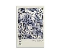 TSNKNP Yayoi Kusama Póster Pintura Decorativa Lienzo Arte de Pared Salón Póster Dormitorio Pintura, Arte de Pared Impresión de Imagen Moderna Decoración de Habitación Familiar 40 x 60 cm