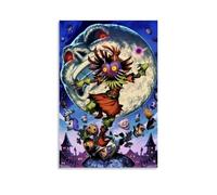 TSNKNP Zelda Majora's Mask Poster Pintura Decorativa Lienzo Arte de Pared Salón Póster Dormitorio Pintura, Arte de Pared Impresión de Imagen Moderna Decoración de Habitación Familiar 40 x 60 cm (40 x