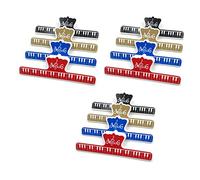 TsoLay 12 Piezas Nota de Libro de Música Regla de Papel Soporte de Clip de Resorte de Partitura para Piano Guitarra Violín Viola Violonchelo Rendimiento