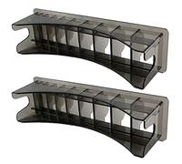 TsoLay 2 cajas de almacenamiento de base para cortadora de pelo, recortadora, peine, guía, peine, barbería, herramientas, peines guía