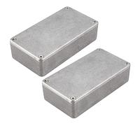 TsoLay 2 piezas serie efectos de guitarra pedale caja pisoteo aluminio altavoz 1590B