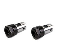 TsoLay 2 soportes ER16 para barra de extensión del eje del motor de 8 mm, fresado CNC