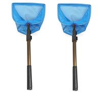 TsoLay 2X Recogedor de Pelotas de Tenis de Mesa de Red TelescóPica Portátil, Accesorios de Tenis de Mesa