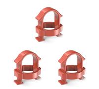 TsoLay 3X Herramienta Extractora de Perilla de Guitarra Extractor de Perilla Pullit para Herramienta de Reparación Luthier Perillas Extractor de Arbustos Herramientas Rojo