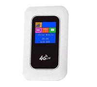 TsoLay 4G MiFi 4G WiFi Router con Pantalla 150Mbps WiFi MóDem Coche MóVil WiFi InaláMbrico Hotspot InaláMbrico MiFi 2100MAh