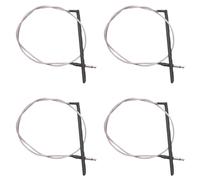 TsoLay 4X Bajo el Sillín Sensor Piezo para Guitarra Acústica