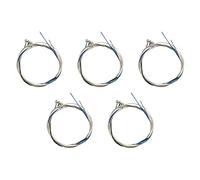 TsoLay 5X V70 Cuerdas de Violín de Cromo Níquel Conjunto ADGC Fin de Bola de Cuerda