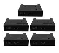 TsoLay 5X Versión Sfr1M44-U100K Negro 3.5 Pulgadas 1.44Mb USB Ssd Emulador de Unidad de Disquete para Teclado Electrónico Korg Gotek