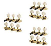 TsoLay 6X 1:18 Cabezas de Máquina de Guitarra Acústica Clavijas de Afinación de Cuerdas de Guitarra Tecla 3L3R Afinadores de Guitarra Teclas Accesorios de Repuesto