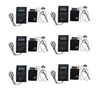 TsoLay 6X Mini ecualizador de 5 bandas, preamplificador de guitarra acústica con sintonizador LCD y control de volumen LC-5