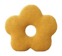 TsoLay Almohada PequeñA en Forma de Almohada de Viento NóRdico Sofá de Felpa Sala de Estar CojíN de Noche Almohada de Ventana de BahíA CúRcuma