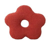 TsoLay Almohada PequeñA en Forma de Almohada NóRdica de Viento Sofá de Felpa Sala de Estar CojíN de Noche CojíN de Ventana de BahíA Rojo-MarróN