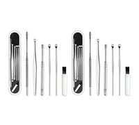 TsoLay - Juego de 12 unidades de limpieza para la selección de oídos de la herramienta de cuidado de para el limpiador de oídos removedor de para oídos kit de cureta