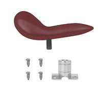 TsoLay Soporte de sillín de mano con respaldo de pulgar con 4 tornillos de fijación y reemplazo del instrumento base