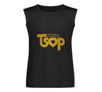 Tsop The Sound of Philadelphia - Camiseta sin mangas para hombre, de algodón, color negro, Negro , XL