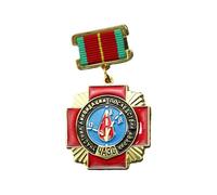 Tsophreniq 3 accesorios para disfraz de teatro detallados de aleación de inspiración soviética, coleccionables de rol histórico, medallas soviéticas de recreación histórica, blanco, Talla única