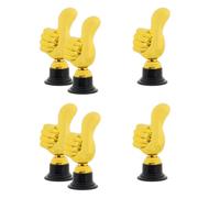 Tsophreniq 6 trofeos ligeros para el pulgar hacia arriba, medallas de fútbol, copa de premio, baloncesto, ganadores de fútbol, regalos para la escuela de juegos, baloncesto, ganadores de fútbol