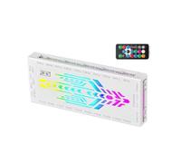 Tsophreniq Adaptador ARGB de 5 V y 3 pines, controlador de ventilador de 1 a 12 puertos para gestión de refrigeración de escritorio, divisor de concentrador de ventilador de refrigeración
