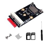 Tsophreniq Adaptador profesional de tarjeta WiFi, tarjeta de módulo de tarjeta PCIe A/E en miniatura para sistemas de escritorio, tarjeta adaptadora A/E