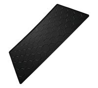 Tsophreniq Almohadilla impermeable a prueba de agua con borde texturizado que contiene derrames durante la alimentación para hogares ordenados, cómoda alfombrilla para comer mascotas