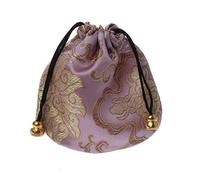 Tsophreniq Bolsa de regalo de seda con cordón para fiestas, bodas, regalos, bolsa de tela para collares, aretes, joyero
