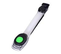 Tsophreniq Brazalete deportivo para correr por la noche, luz LED, recargable por USB, pulsera de advertencia para ciclismo, bicicleta, LED, intermitente, para correr por la noche