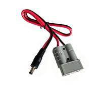 Tsophreniq Cable de alimentación CC de 5,5 x 2,1 mm para panel solar, generadores de baterías de coche, 50 A, 14 AWG, cable de alimentación de vehículo eléctrico