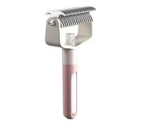 Tsophreniq Cepillo de masaje para el pelo de mascotas con rociador, peine para un mantenimiento suave del pelaje y control de cobertizos para perros, herramienta de aseo para pelo largo, gatos, uso