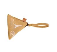 Tsophreniq Creative Canvas Zongzi - Bolsa de monedas con diseño étnico de arroz con forma de bola de masa hervida para organizar baratijas, divertido soporte moldeado para monedas