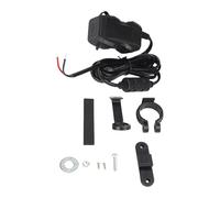 Tsophreniq Dispositivo de conexión fuerte de 40 W para motocicleta, 12 V/24 V a USB de 5 V, impermeable, para respaldos de construcción, procedimientos de tarifa rápida, accesorios impermeables