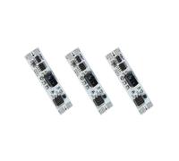 Tsophreniq Interruptores de detección de ondas inteligentes, detección de infrarrojos de 80 mm, instalación de rangos de 5 a 24 V, voltajes, retardo de tiempo, ajuste de ondas, sensores de mano