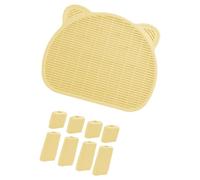 Tsophreniq Layer Cats - Tapete para atrapar arena para derrames y atrapamiento para bandeja de arena para mascotas
