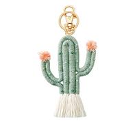 Tsophreniq Llavero de cactus para colgar en la pared, adorno para decoración del hogar, accesorios de bolsa, colgante para mujer, dormitorio, habitación de niños, llaveros de cactus para mujer, B