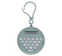 Tsophreniq Llavero pequeño de silicona ABS para estudiantes, diseño de liberación de ruido, ideal para exámenes y cálculos diarios, calculadora auxiliar de tareas