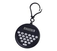 Tsophreniq Llavero pequeño de silicona ABS para estudiantes, diseño de liberación de ruido, ideal para exámenes y cálculos diarios, calculadora auxiliar de tareas