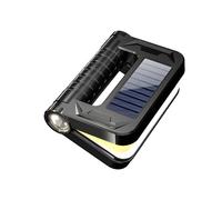 Tsophreniq Luz solar portátil con cobertura de 160㎡ y resistencia al agua, lámpara solar para senderismo