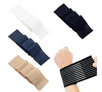 Tsophreniq Paquete de 4 muñequeras elásticas para voleibol, escalada en roca y estabilizadores de tensión repetitiva